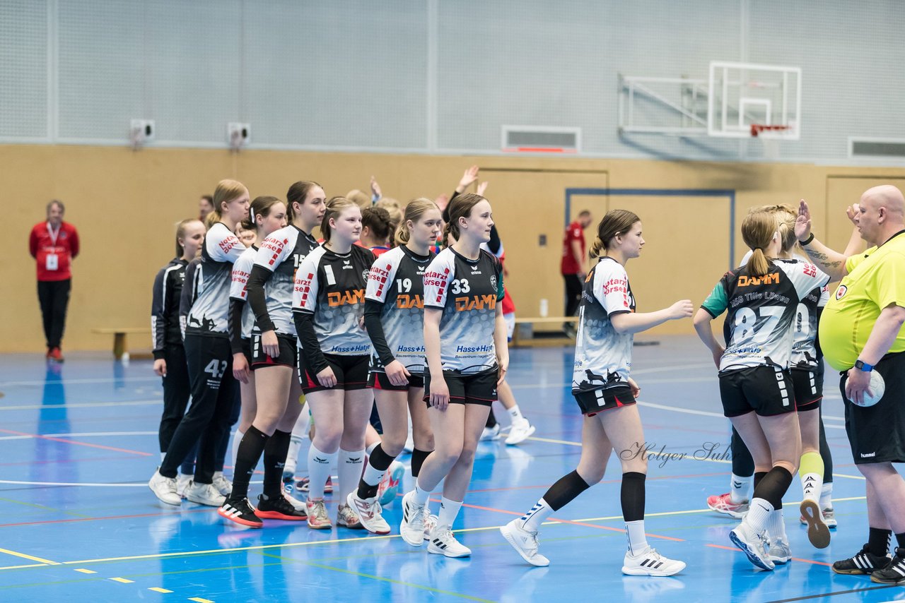 Bild 23 - wBJ HC Quickborn - HSG Tills Loew. : Ergebnis: 19:20
